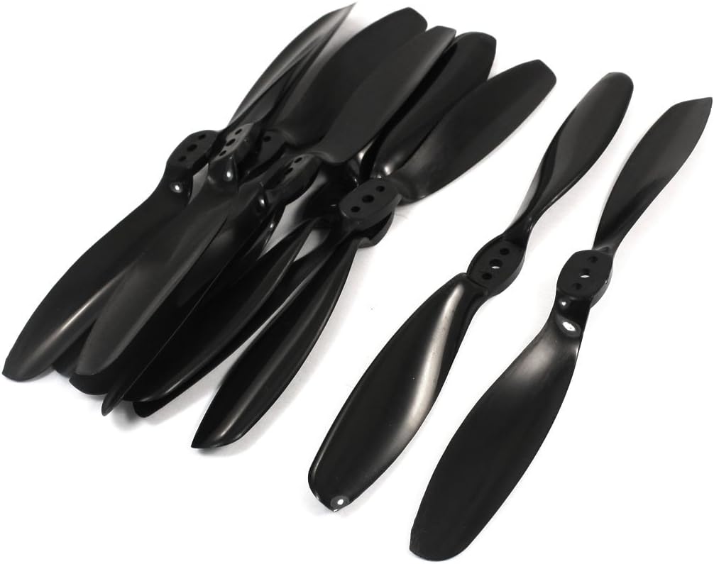 uxcell 5 Pair 4-Axis RC Aircraft Plane Model CW CCW Propeller Prop 8045