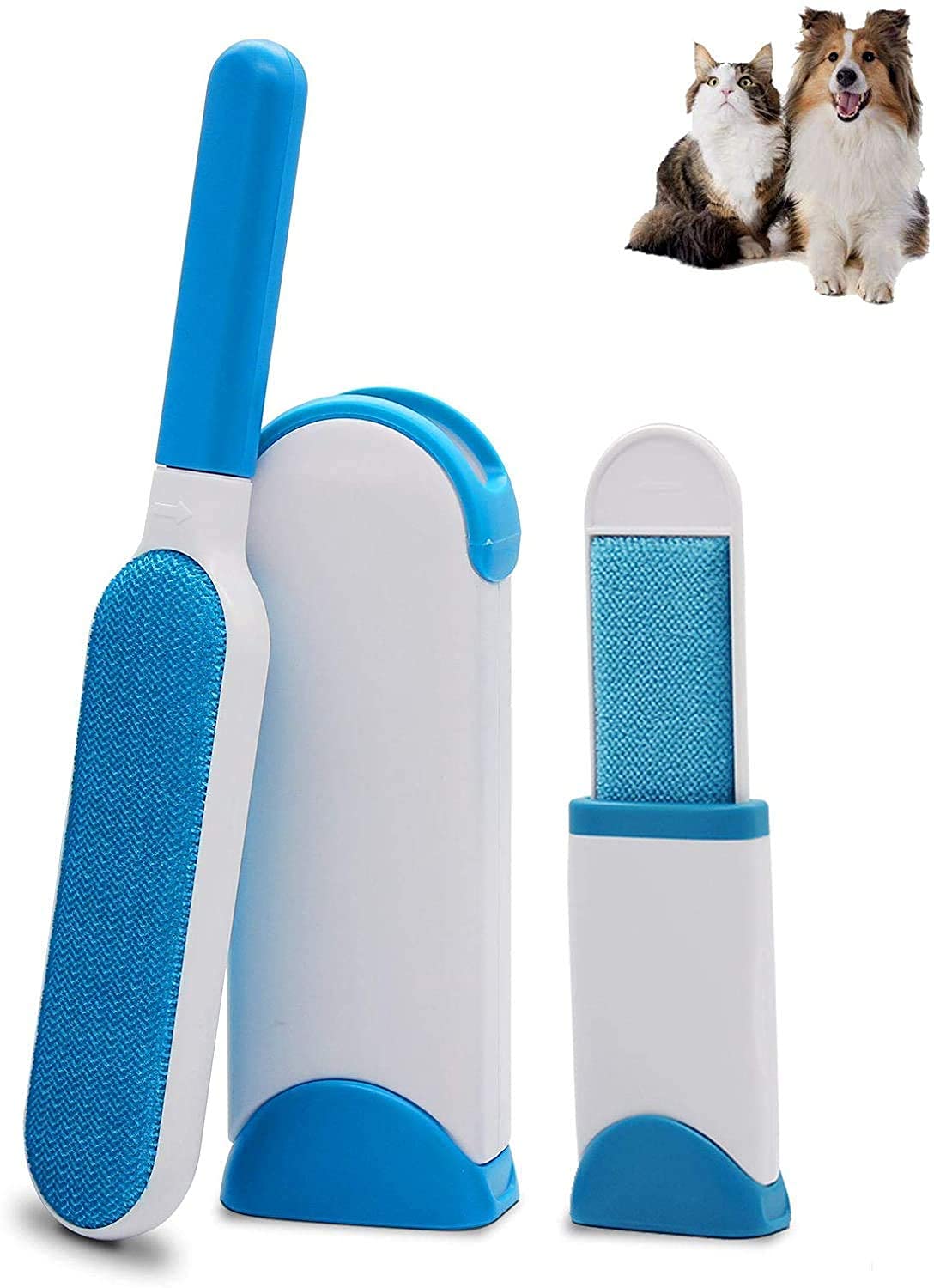APTODEN Pet Hair Remover Brush - Sided Lint Brush with Self - Cleaning Base Lint Brush - Fur & Lint Removal for Clothes Furniture Car Seat Couch Remover Magic Clean Clothing,Furniture (PET Wizard) (B0D4QS6T53) Amazon Price History, Amazon Price Tracker