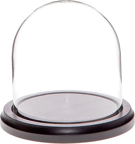 Miniatura 5 de Plymor Cúpula de cristal de 4" x 4" (base de chapa de roble)