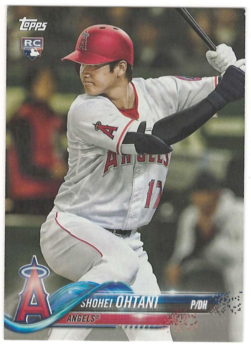 Amazon.com: 2018 Topps Team Sets #A-17 Shohei Ohtani RC - Los 