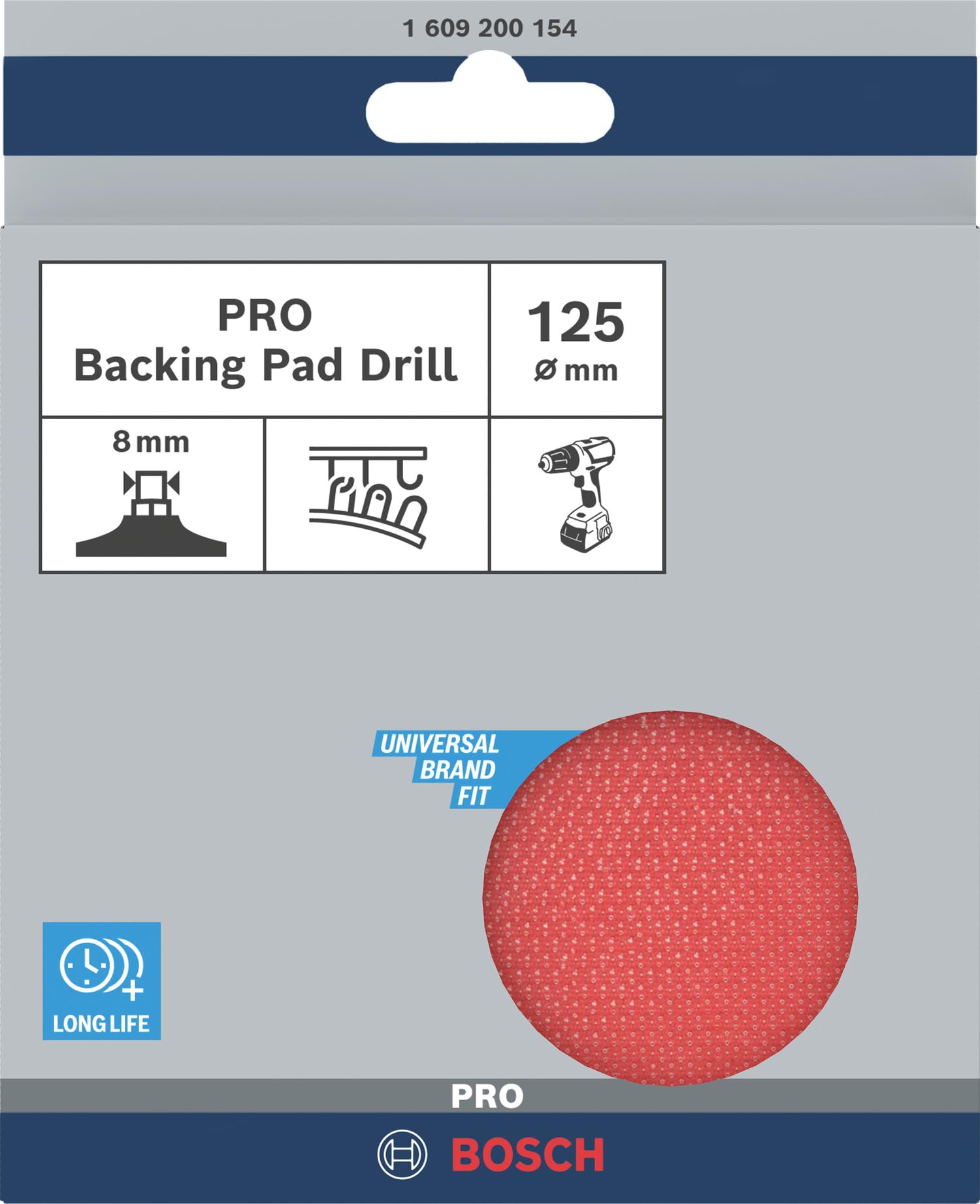 Bosch Profesional TALERZ GUMOWY TRZPIEN.RZ.