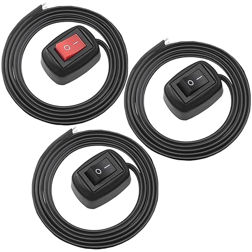 Interruptor basculante para coche, interruptor basculante de encendidoapagado, montaje en superficie, DC 12V, interruptor de botón de pulsador,