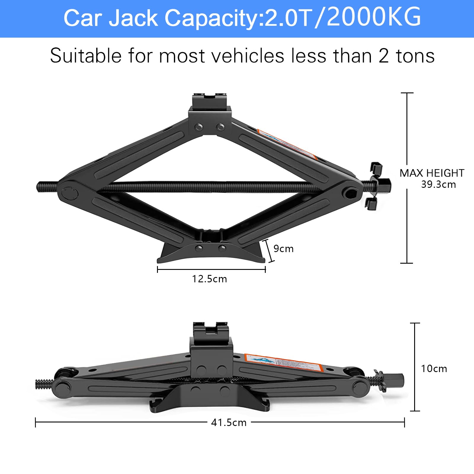 Autokrik - Garagekrik | Max. 2000 kg kopen