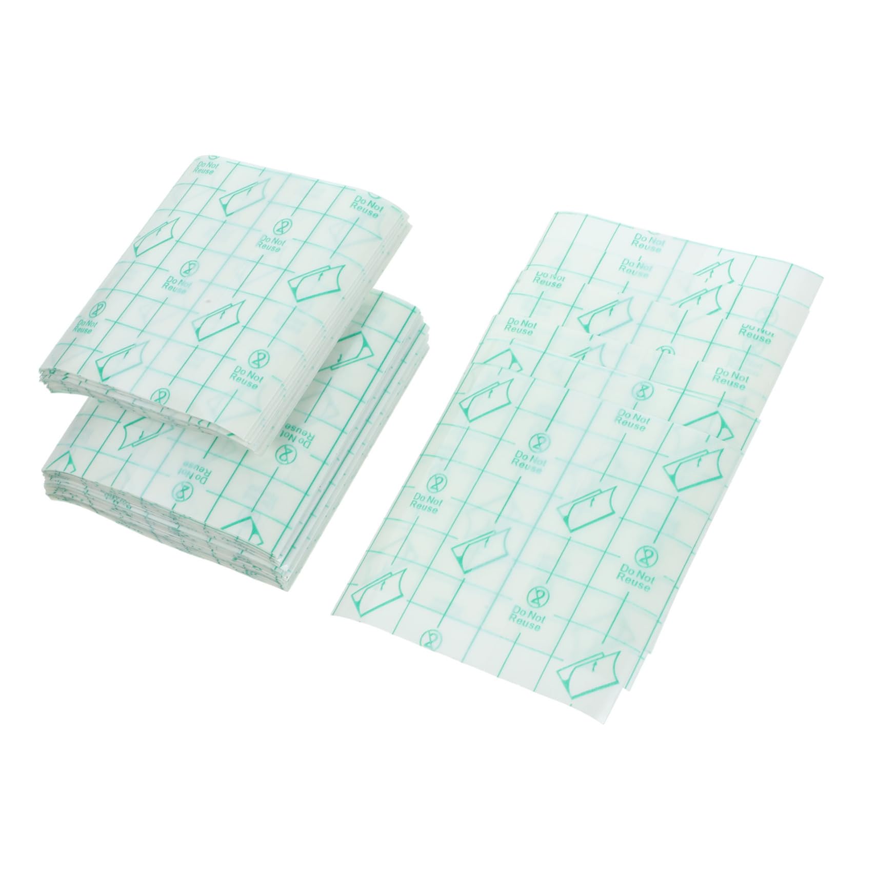 BELLIFFY Makeup Tools 100pcs Disposable Hand Mixing Plates for Diy Nail Art Decor Random Style