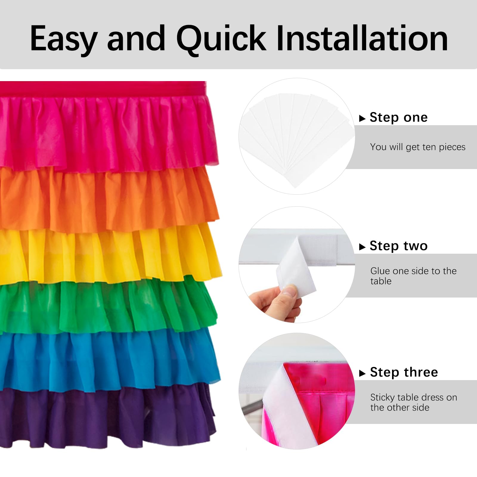 1 stück meerjungfrau chiffon tischrock für rechteckigen tisch, tutu tischrock für babyparty, hochzeit, , urlaub, geburtstagsfeierdekoration - haushalt & küche 1 stück meerjungfrau chiffon tischrock für rechteckigen tisch, tutu tischrock für babyparty, hochzeit, , urlaub, geburtstagsfeierdekoration - haushalt & küche