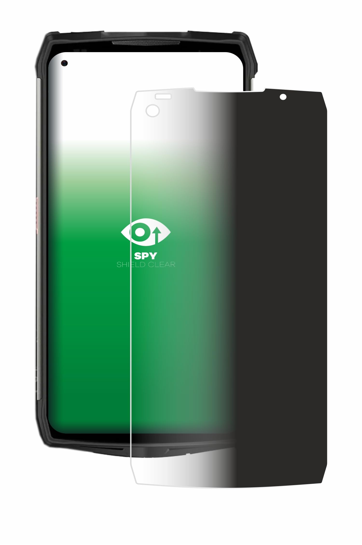 ANTI SPY PROTECTOR Para Ulefone Note 15 Pantalla De Privacidad Claro