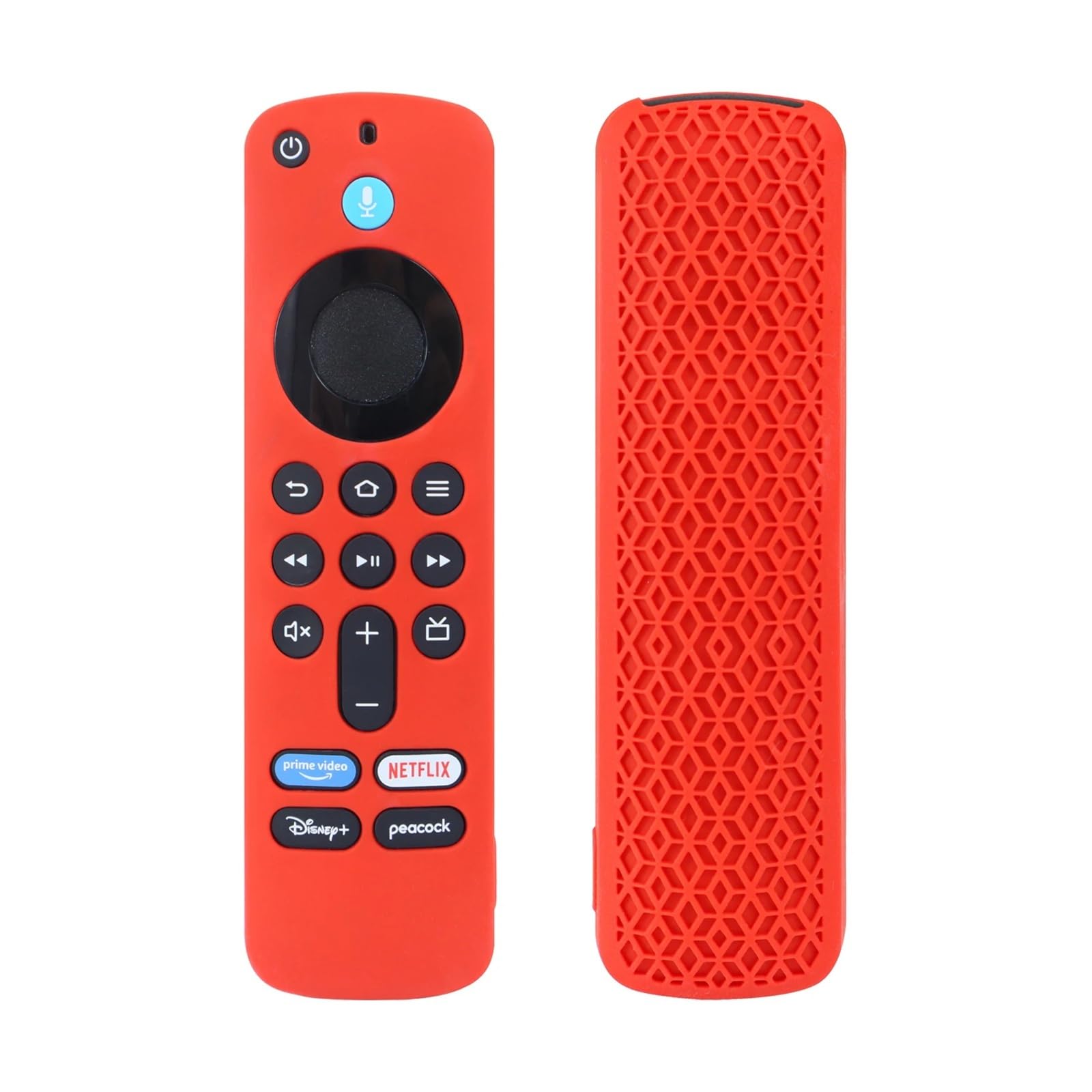 Funda de silicona compatible con TV Stick HD 4K (2ª generación 3ª generación) 2024 (azul)