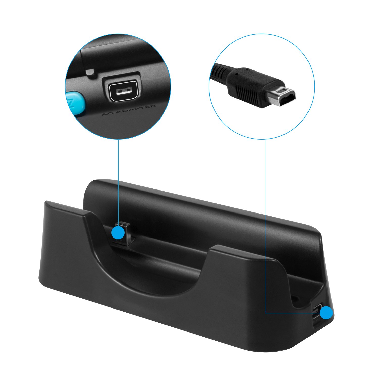 Amazon | KetenTech Nintendo NEW 2DS LL 充電台 ニンテンドー 2DS  