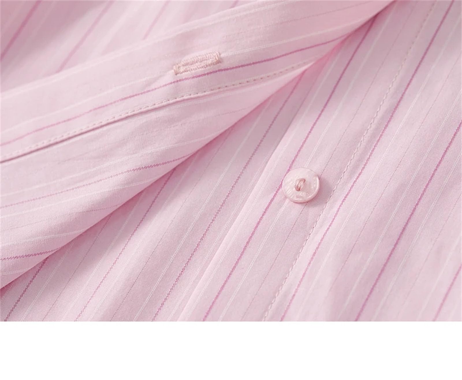 Blusas de primavera a rayas para mujer, elegantes, informales, holgadas, estampadas, de manga larga
