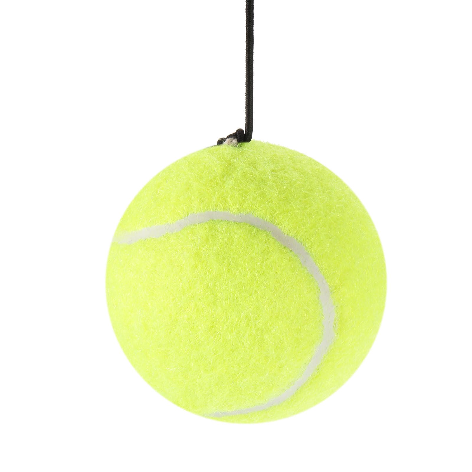 PATIKIL Tennis Balls with String, 4 Pack Tennis Training Ball with String Self Practice Train Tool Tennis Training Equipment for Sport Exercise, Yellow - Image 3