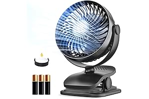 AA Battery Powered Gazeled Fan: Compact, Portable, and Aromatic
