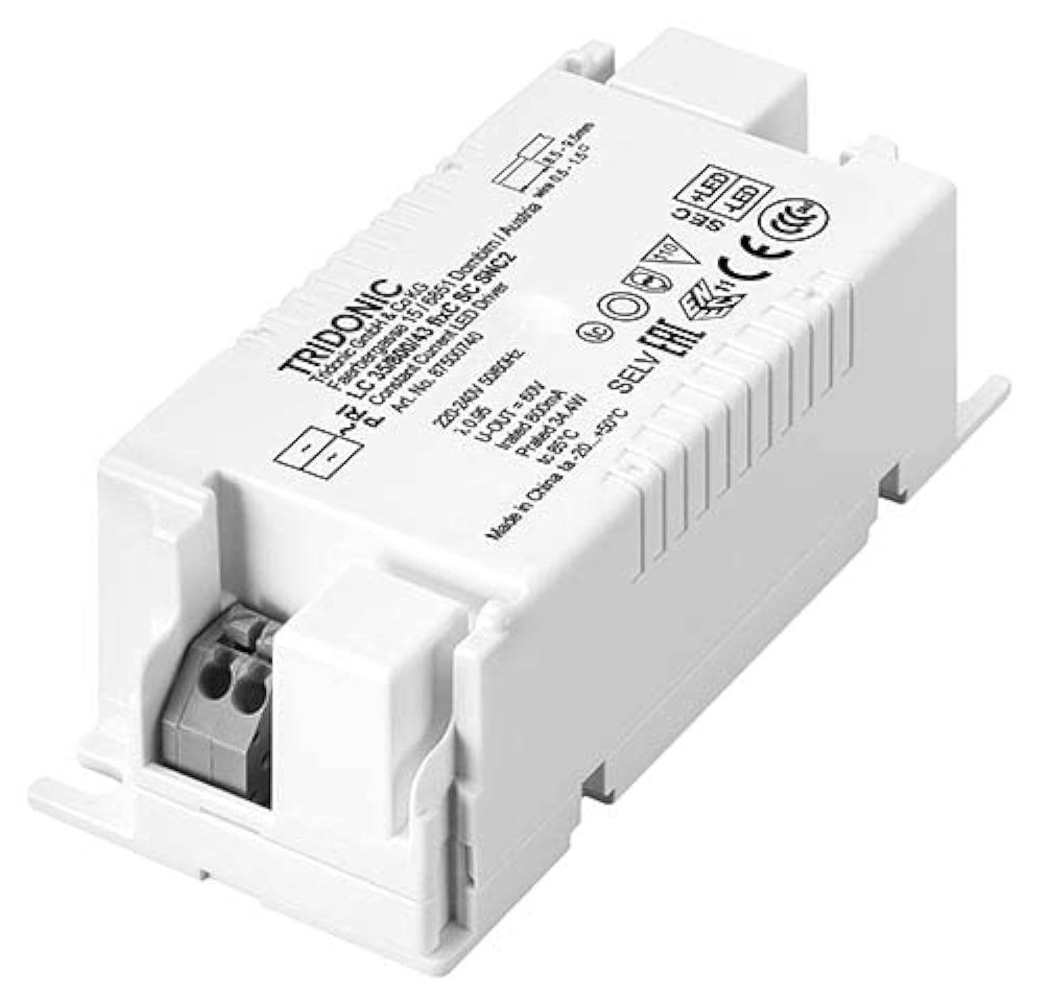 Tridonic lc 35/800/45 fixC SC, SNC2 87500740 LED DRIVER