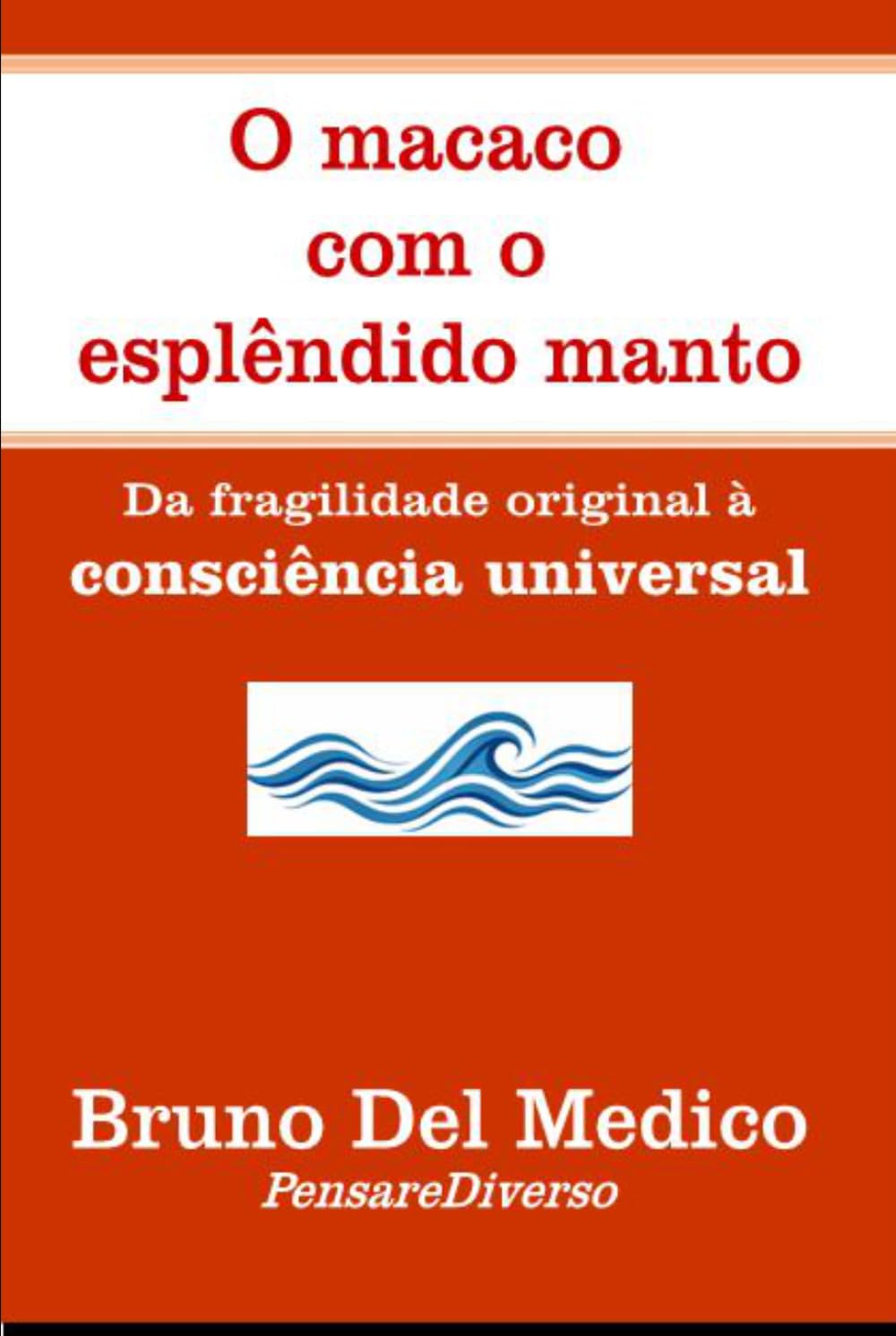 O macaco com o esplêndido manto.: Da fragilidade original à consciência universal. ((POR) Física Quântica e Metafísica. Publicações de Bruno Del Medico em português.)