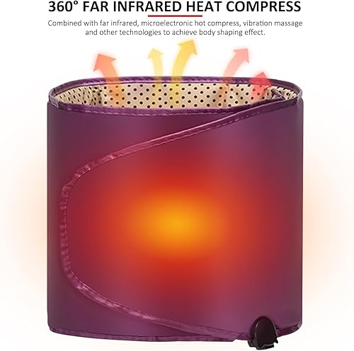Miniatura 6 de EVTSCAN El cinturón de adelgazamiento eléctrico de 360 grados de infrarrojo lejano es adecuado para quemar grasa y fitness.