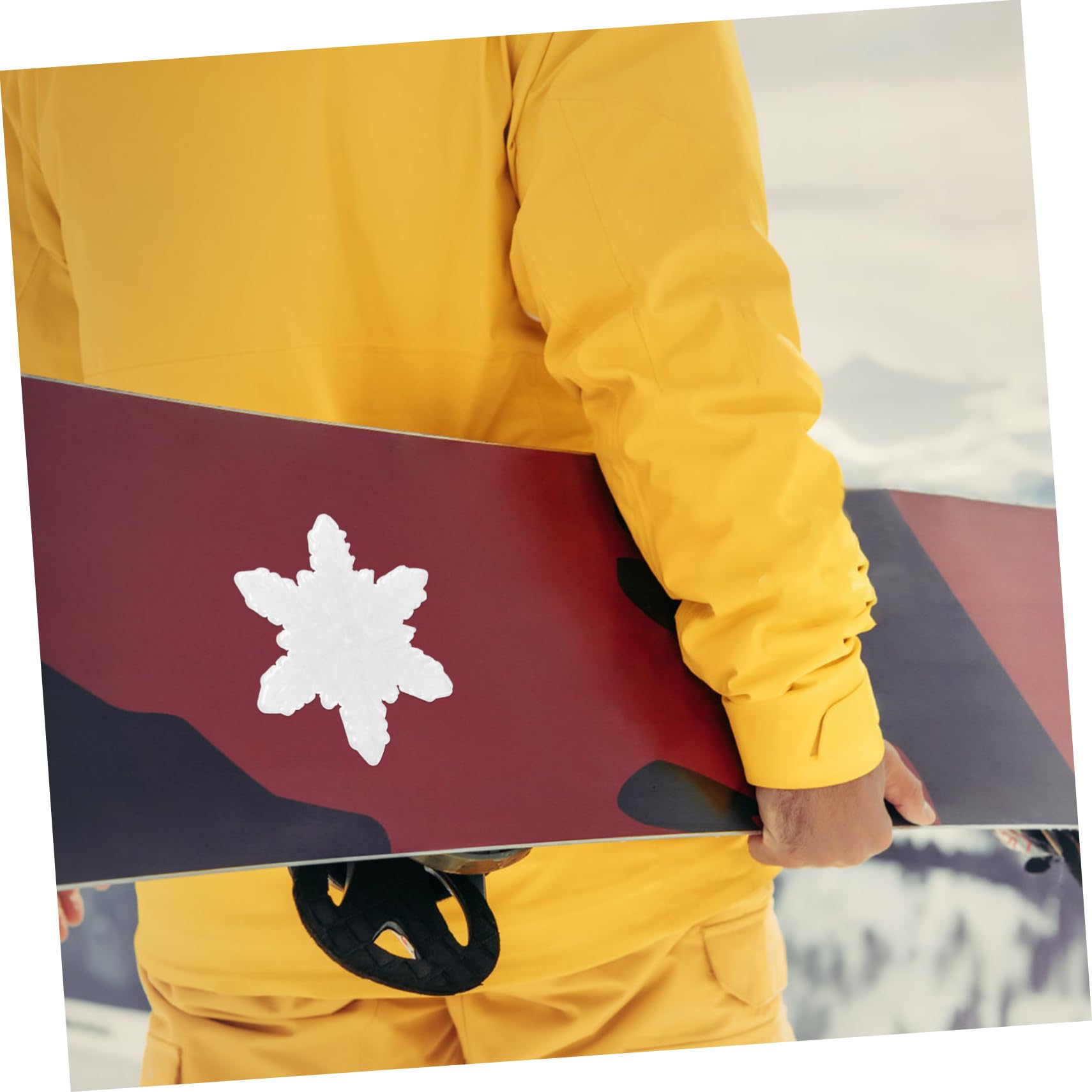 YARNOW Skid Pad per Snowboard Nastro a Presa ASSE Pad Antiscivolo per Snowboard trazione con Adesivi Snowboard Accessori per Snowboard Adesivi di Fissaggio Decalcomania da Sci PVC