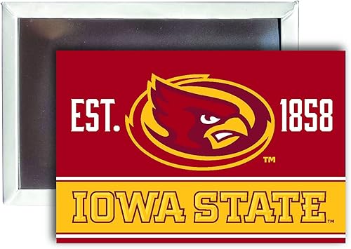 Imán para nevera de Iowa State Cyclones de 2 x 3 pulgadas, producto oficial universitario