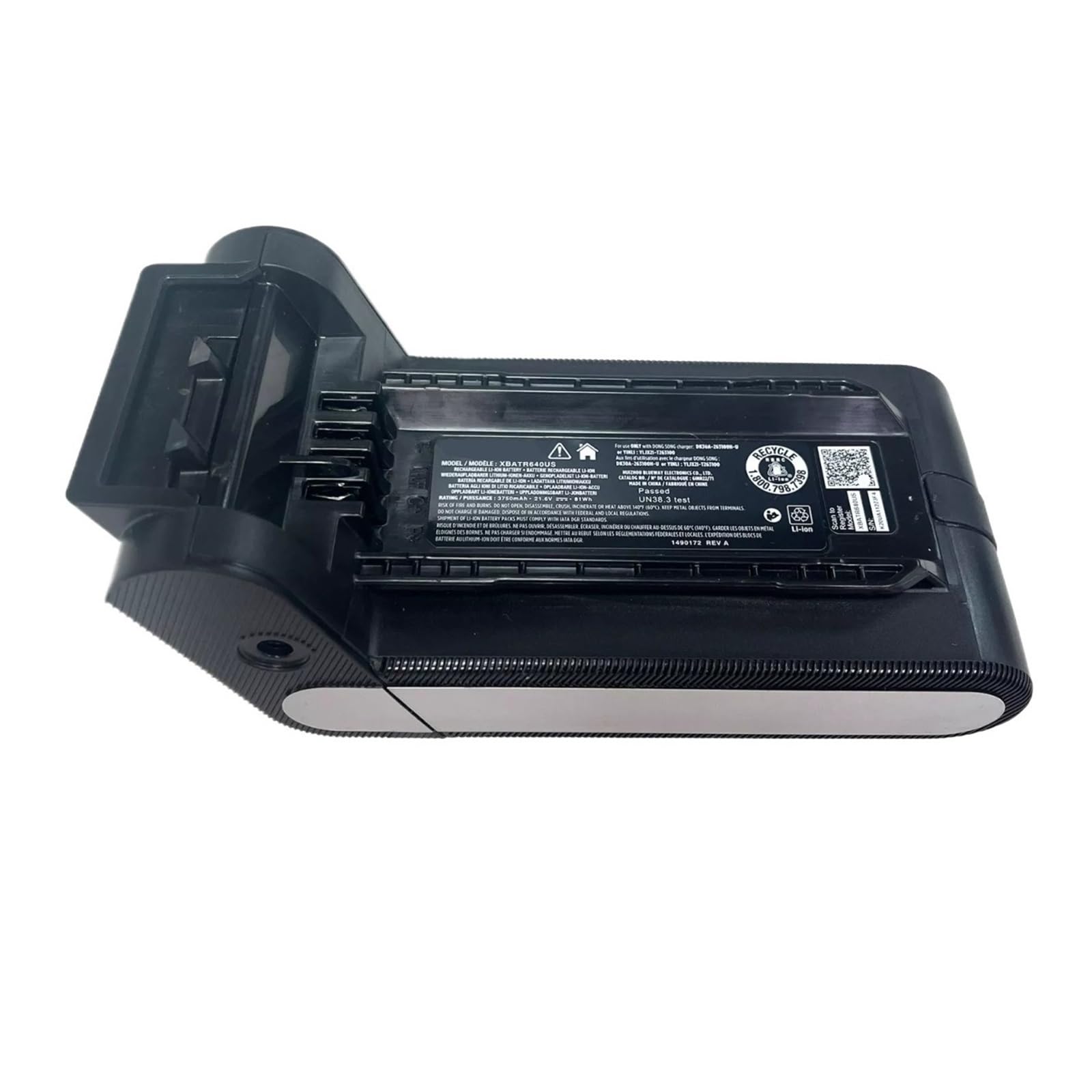 ThAyLa 3750mAh XBATR640US Battery, Compatible with Shark IP1251/IP1250/IP1255/IP1220-21.6V Cordless Vacuum Cleaner Quick Charging Battery,Multiple Security Protection