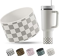 Vista 1 de REUZBL Funda de silicona para botellas Stanley de 20-40oz, termos Hydro Flask, termos Simple Modern, termo Iron Flask, termos similares, accesorio