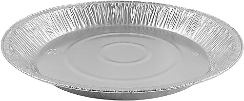 PACTOGO Platos desechables extra profundos de papel de aluminio de 12 pulgadas (paquete de 200)
