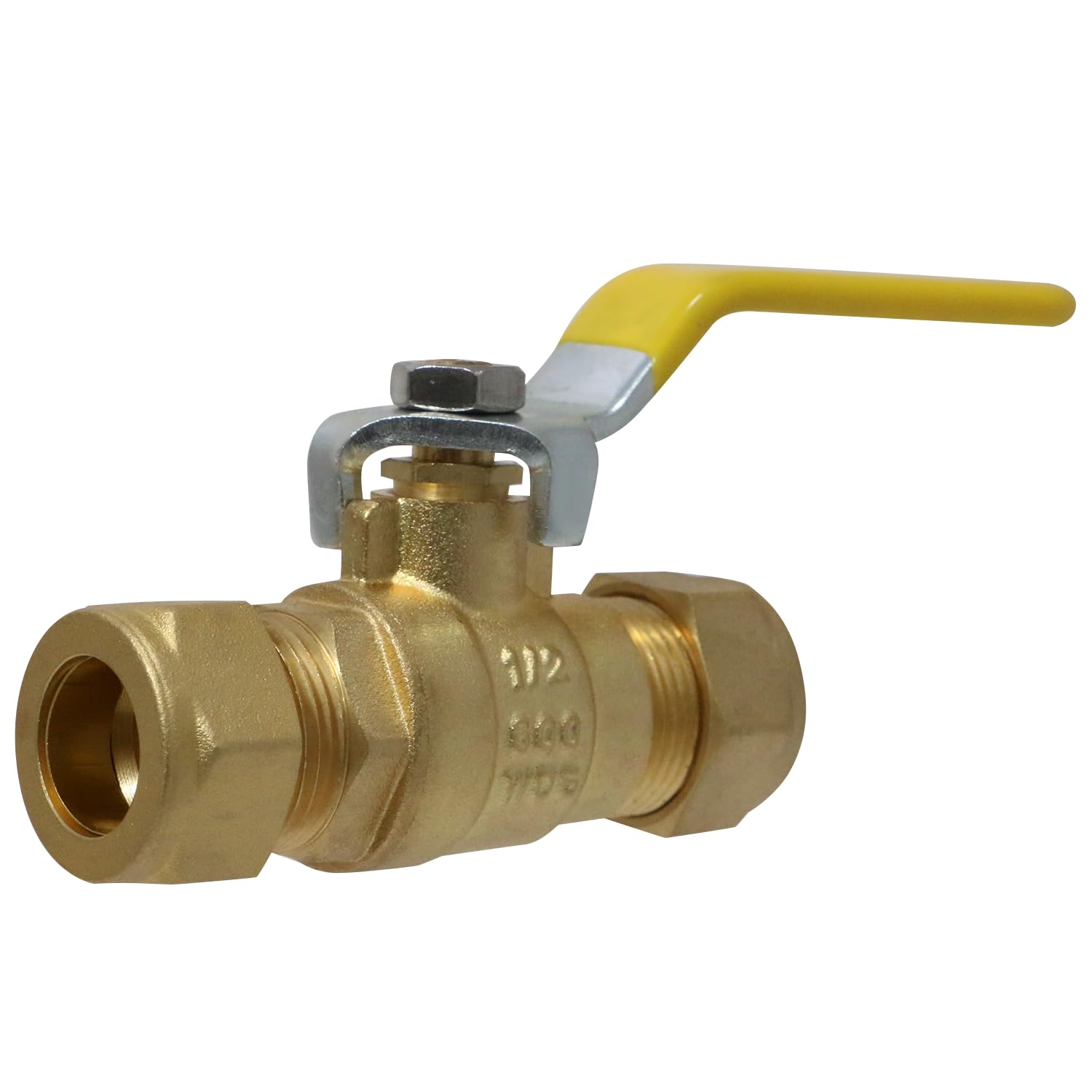 Sponsored Ad - XFITTING Compression Shut Off Valve, 1 Pack 1/2 Inch Compression Ball Valve, Full Port, Brass, 600 WOG (Water, Oil, Gas) 1 Pack