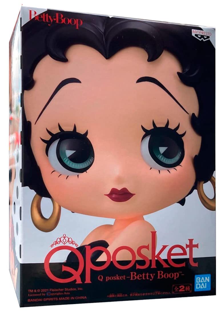 Boneco Betty Boop Red Dress Q Posket Bandai Banpresto - LOJA SUIKA
