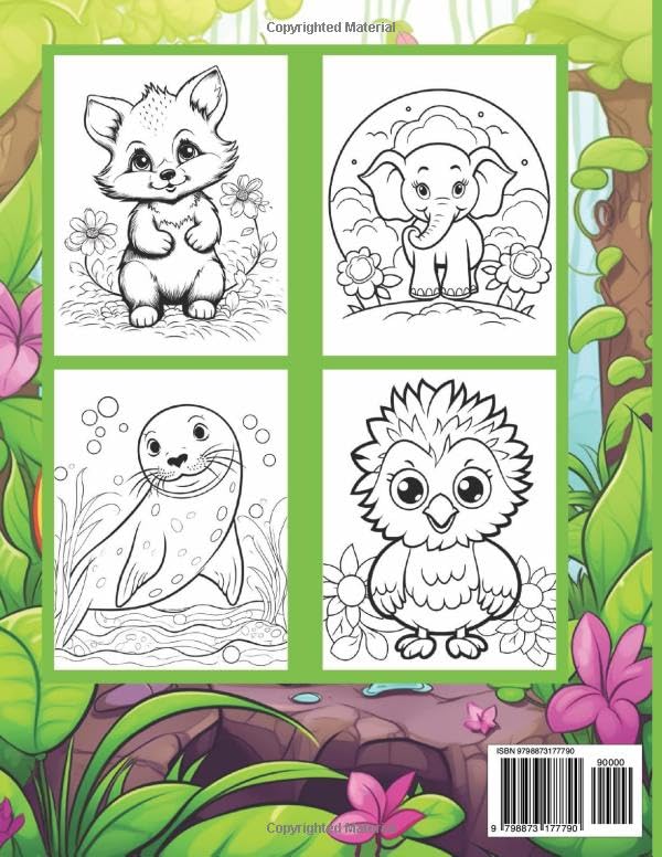 Colorful Critters Bonanza: Coloring Book for Kids (Kids Coloring Book Collection (3 Book Series)) - Image 2