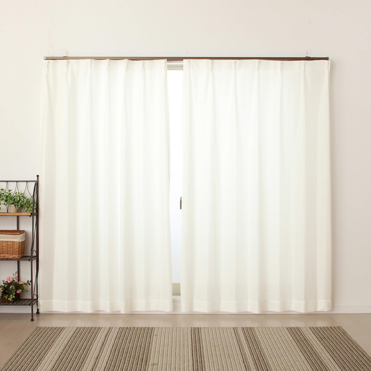 Amazon｜レースカーテン ミラー 遮熱糸 UVカット率82% 外から見え