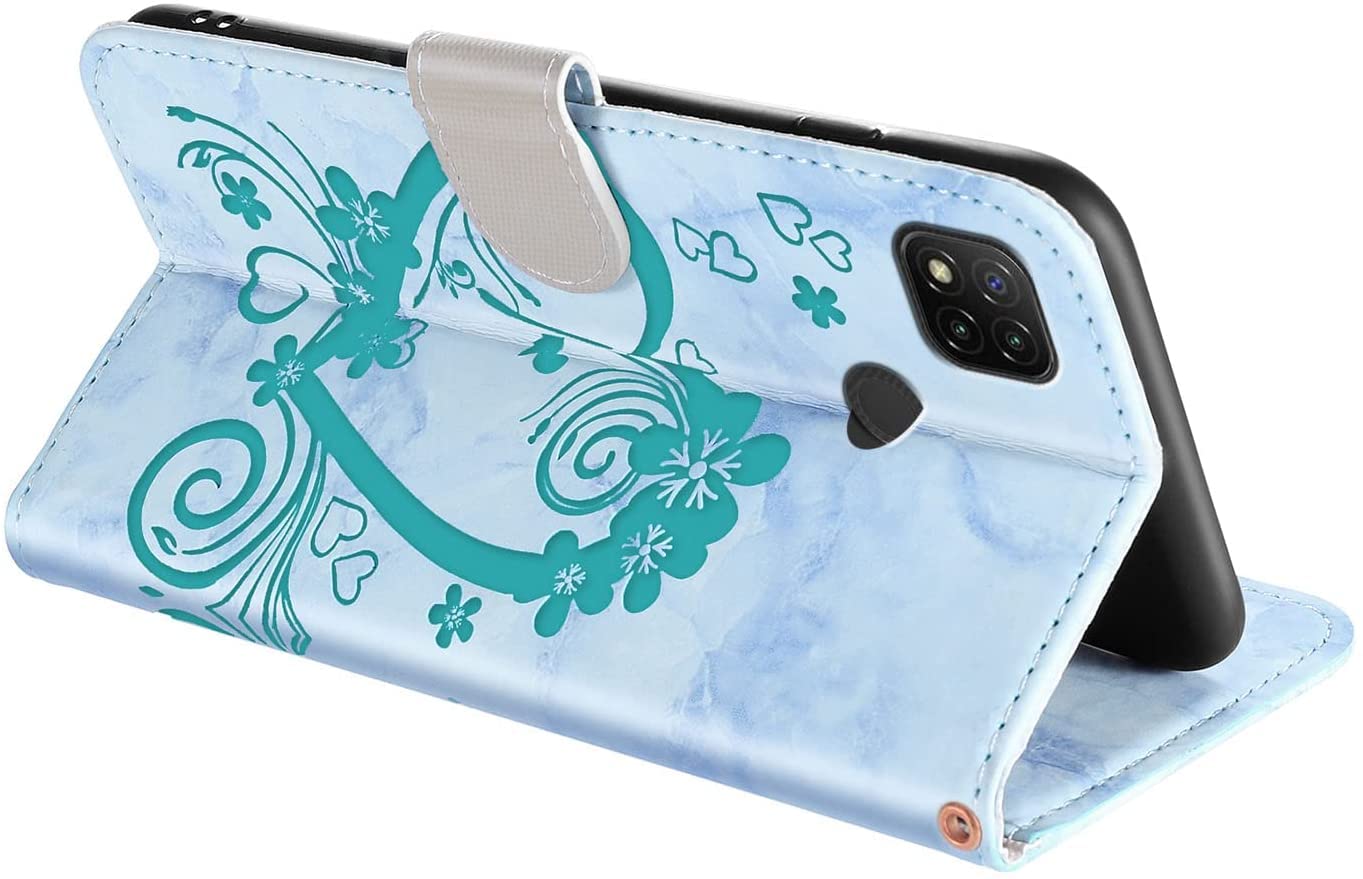 Coque pour Xiaomi Redmi 9C-9C NFC 6.53 + [3x Verre Trempé] Case en