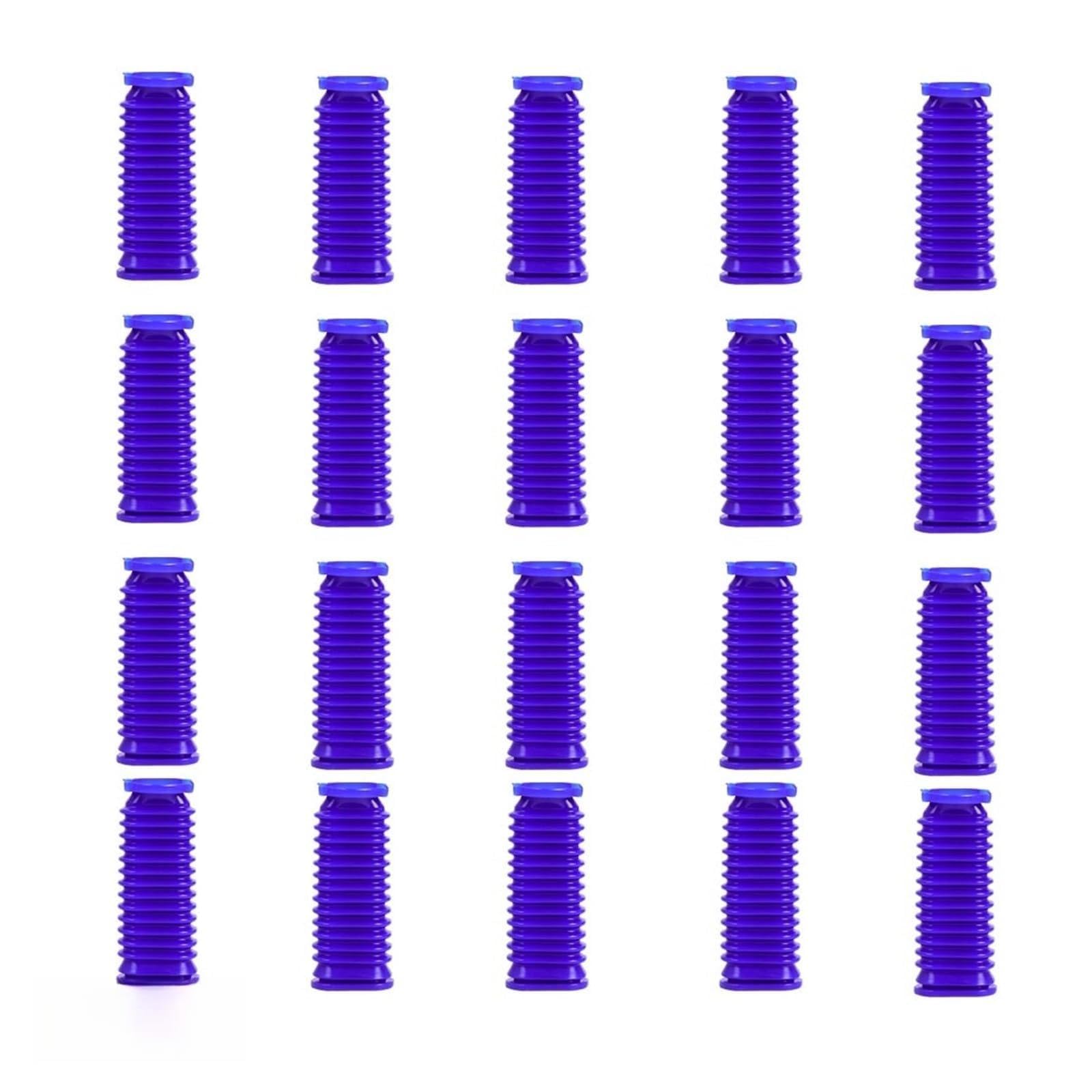 Accesorios for manguera de conducto inferior, compatibles con Dyson | V7 V8 V10 V11 Aspiradora Rodillo Suave Tubo de Goma Suave Flexible Tambor Manguera de succión Pieza(20PCS)