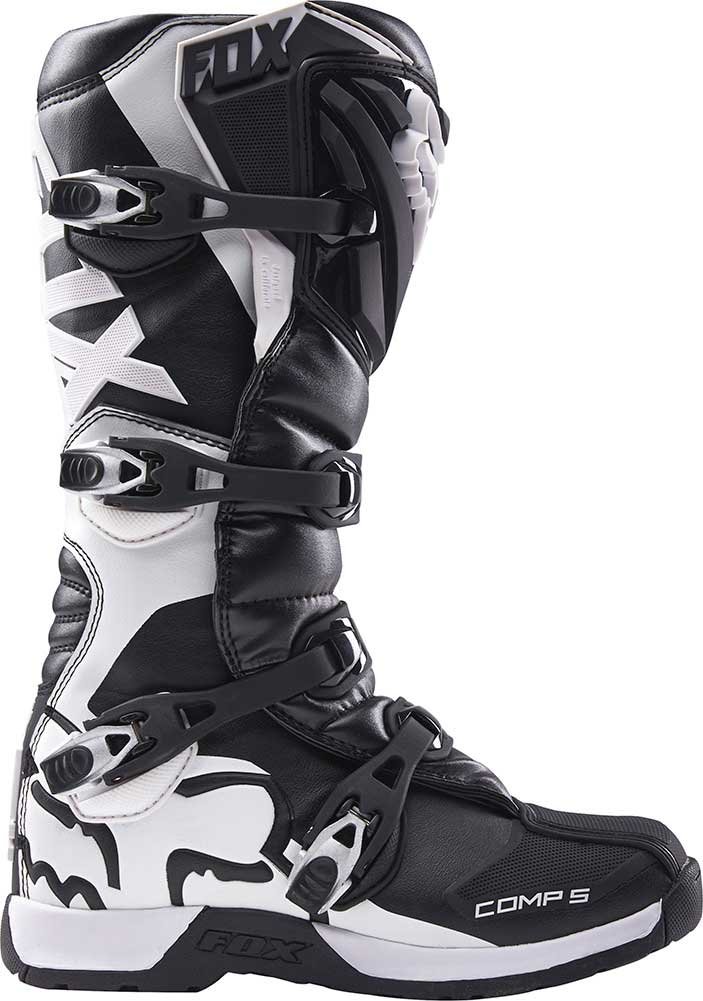 Fox Racing Comp 5 バイクブーツ ブラック 27cm Fox Racing Comp Boots - RevZilla