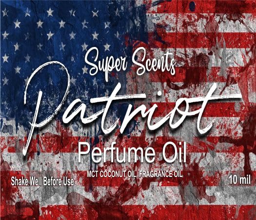 Patriot Perfume Oil Fragrance Roll On 10ml Strong Unique Scent by Super Scents Red Cherry, Coconut and Blueberry with a touch of Apple Pie image 3