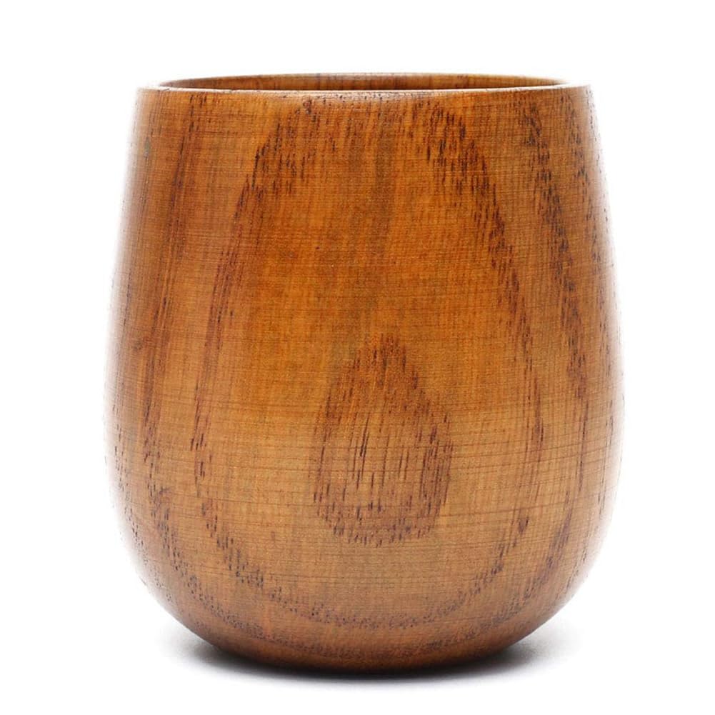 CTRLZS Natural Wood Tea Cup for Hot and Cold Drinks Ideal for Coffee, Tea, Juice and Milk