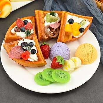 食品サンプル フルーツサンデー&ストロベリー&アイスクレープセット実物大です。 食品サンプル フルーツサンデー&ストロベリーアイスクレープ
