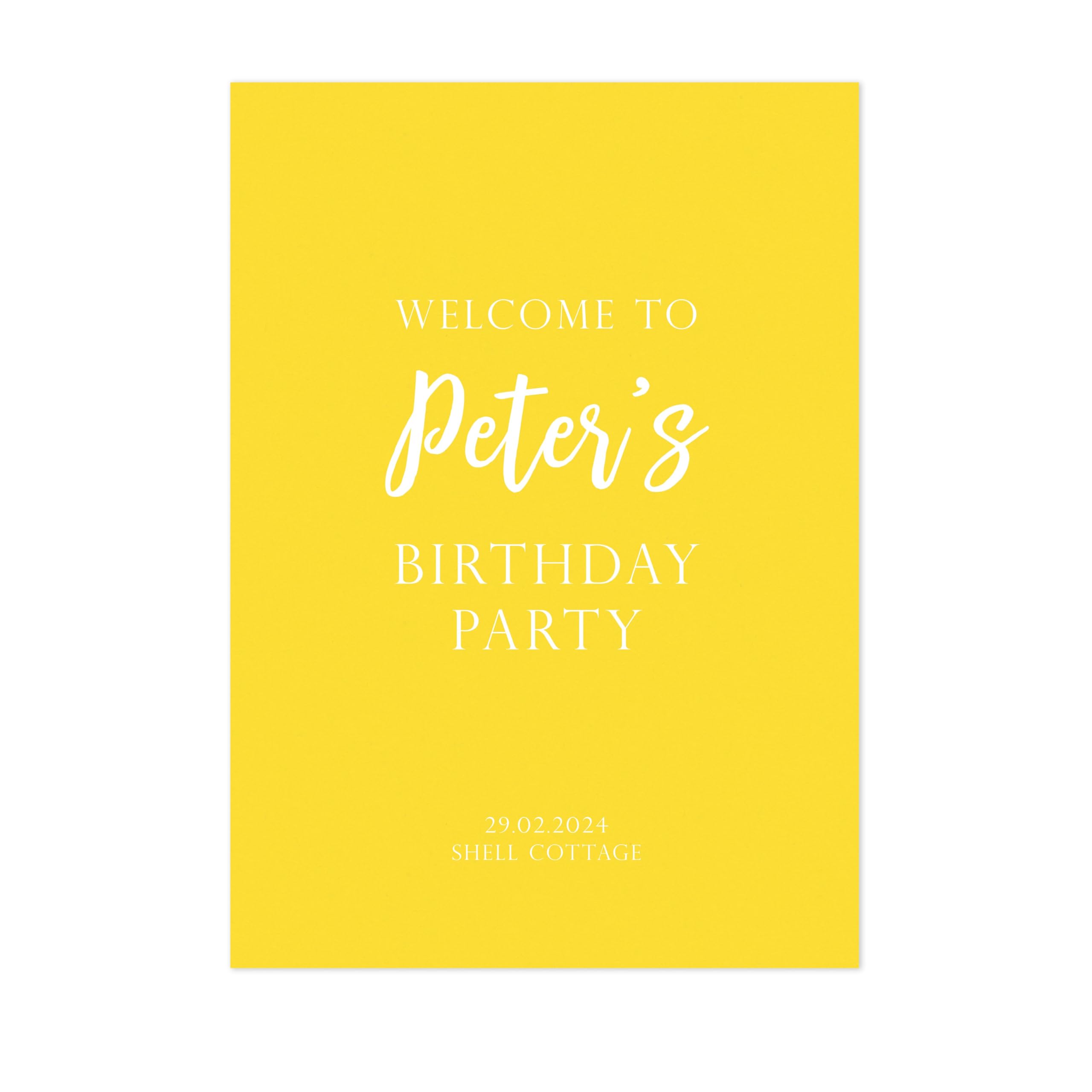 Manta Makes Hen party accessories classy hen party sign with optional stand,hen do accessories or hen party decorations,bride to be hen do decorations,bride to be decorations (Yellow, A3)