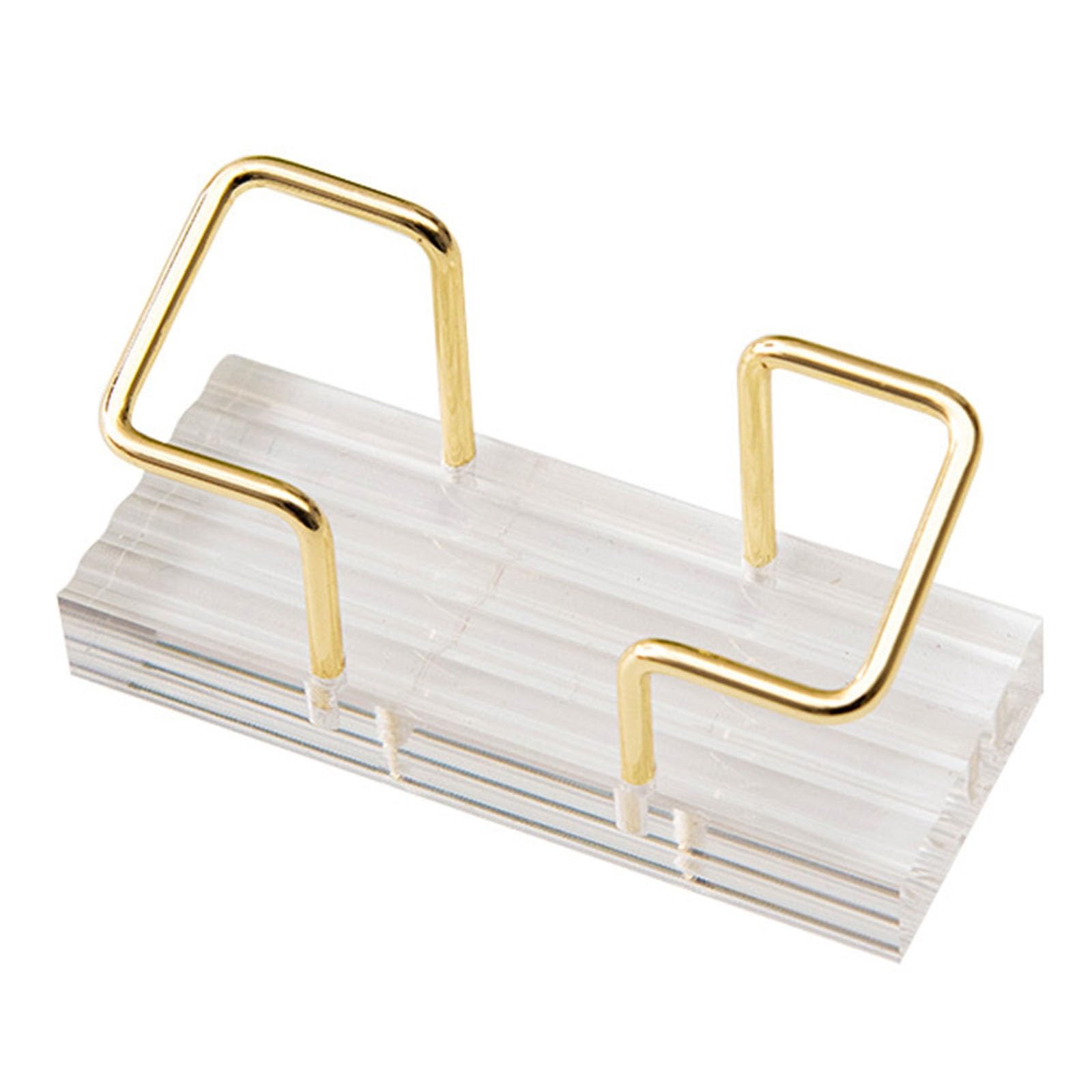 Fzyozzdpasl Transparent Business Card Holder Business Card Holder Desktop Creative Storage Shelf For Office Home