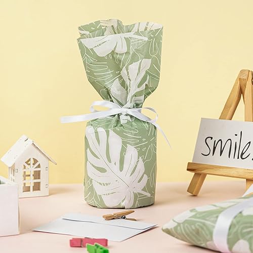 Miniatura 2 de RUSPEPA Papel de seda para envolver regalos, papel de seda para envoltura de regalo, manualidades de arte, bricolaje, bolsas de paquete, cumpleaños,