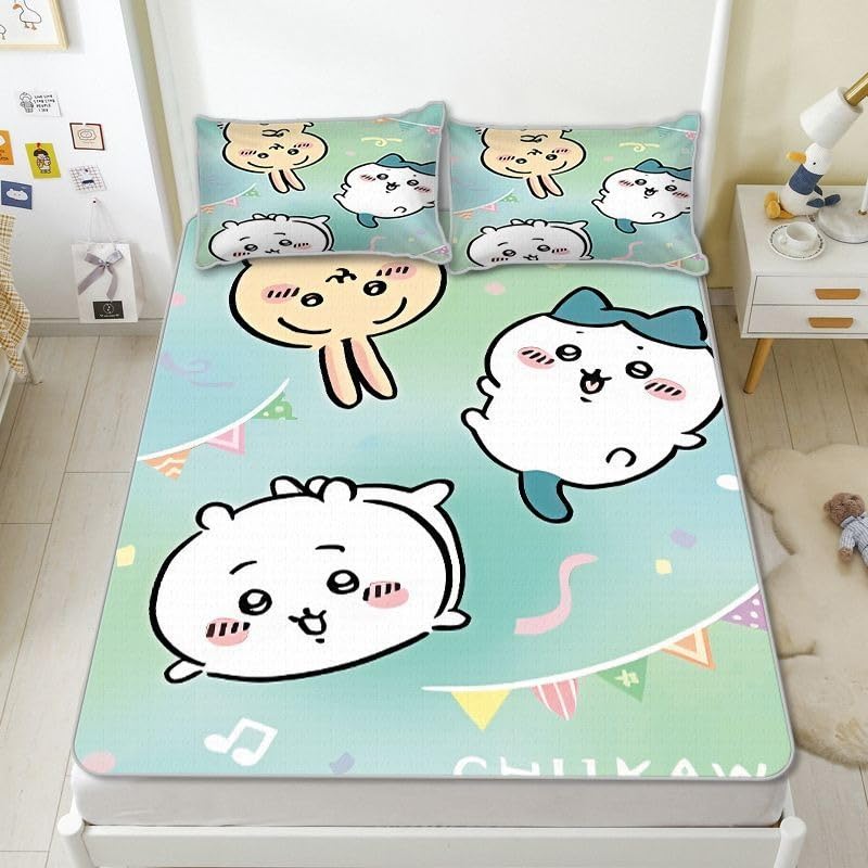Amazon.co.jp: ちいかわ 夏用 ござ 涼しい ベッドパッド 夏敷きパッド