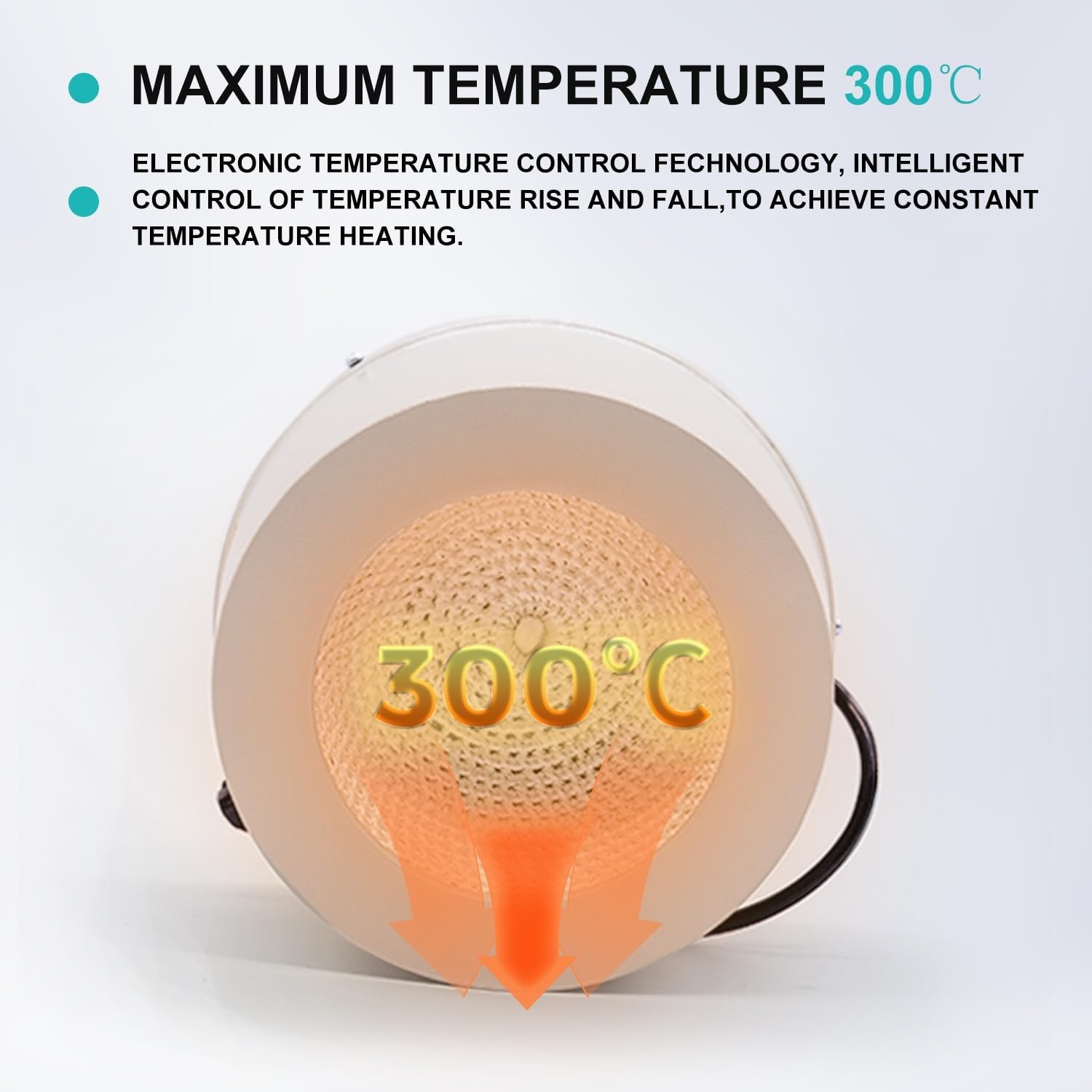Equipo de laboratorio con agitador magnético y manta calefactora eléctrica digital con regulador térmico, adecuado for pruebas de laboratorio.(500ml)