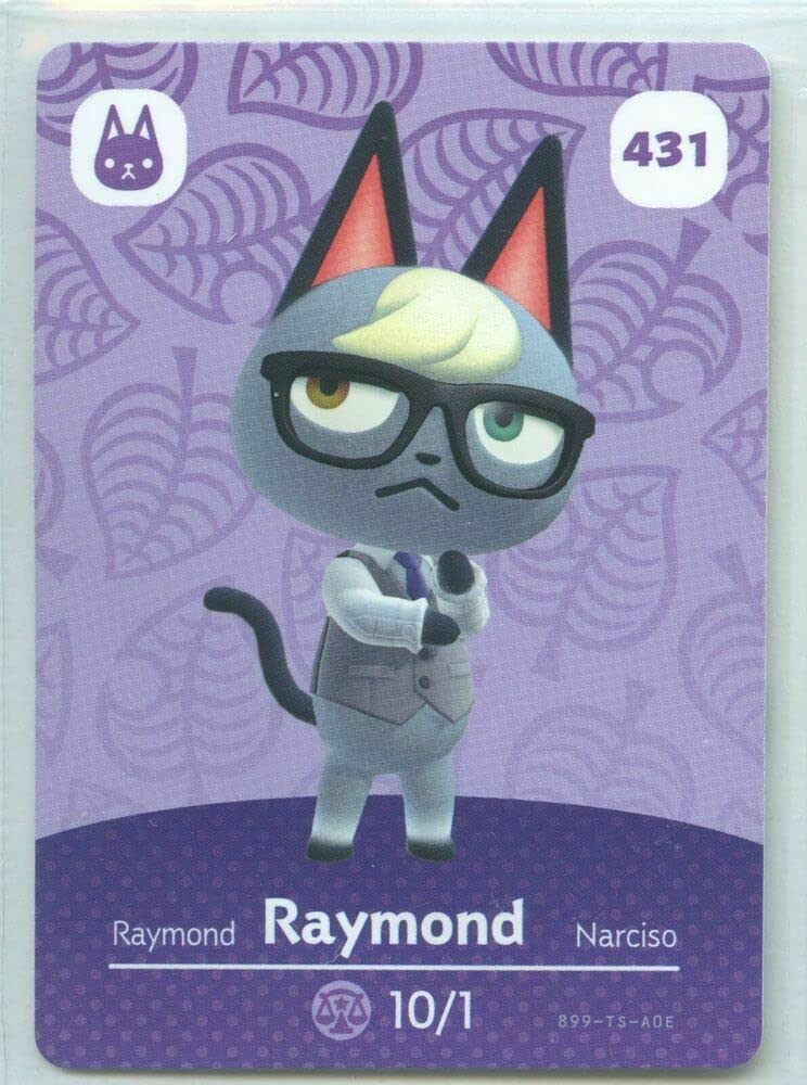 Raymond JORDEN Animal Crossing Happy Home Designer Series 5 Amiibo Card - 431