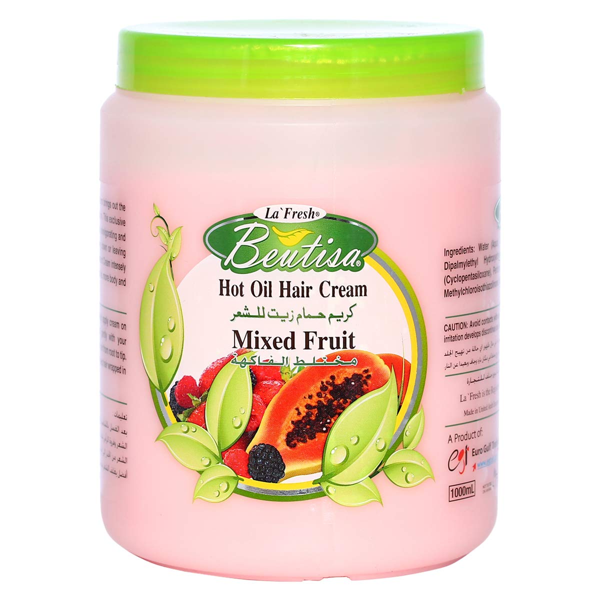 Mixed Fruit Hot Oil Hair Cream, 1000 ml