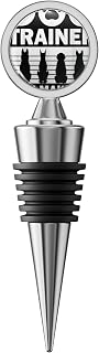 cool dog trainer for men women dog training agility class Stainless Steel Wine Stopper – Airtight Reusable Bottle Plug for Wine, Champagne, and Liquor Bottles