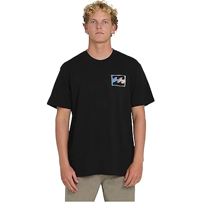 Billabong Crayon Wave Premium Short Sleeve black