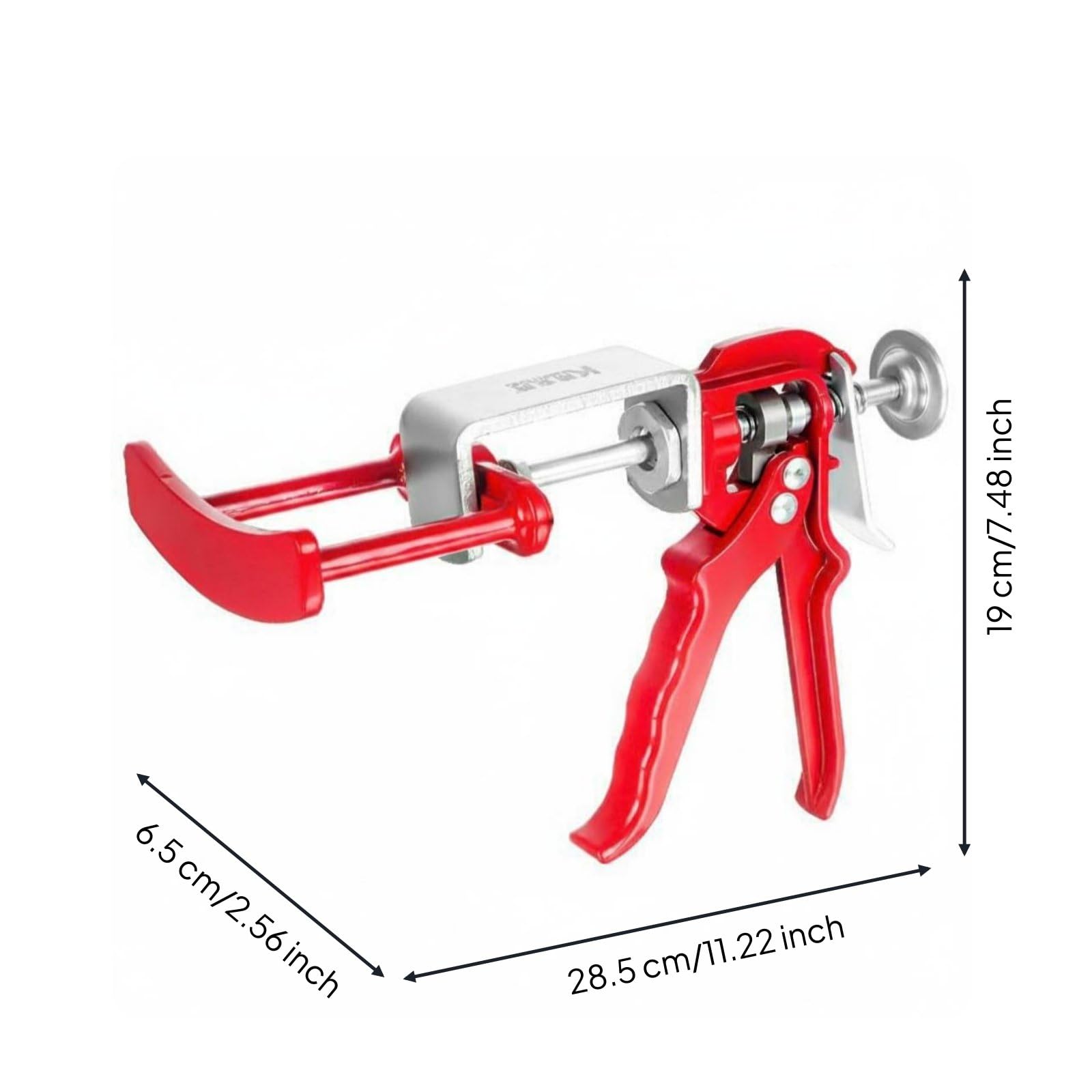Ajustador de Pinza de Freno Compresor Pistón Servicio Caliper Herramienta Resistente Aleación Acero Uso en Garaje Mantenimiento Reparación para Mecánicos, Doble Bomba