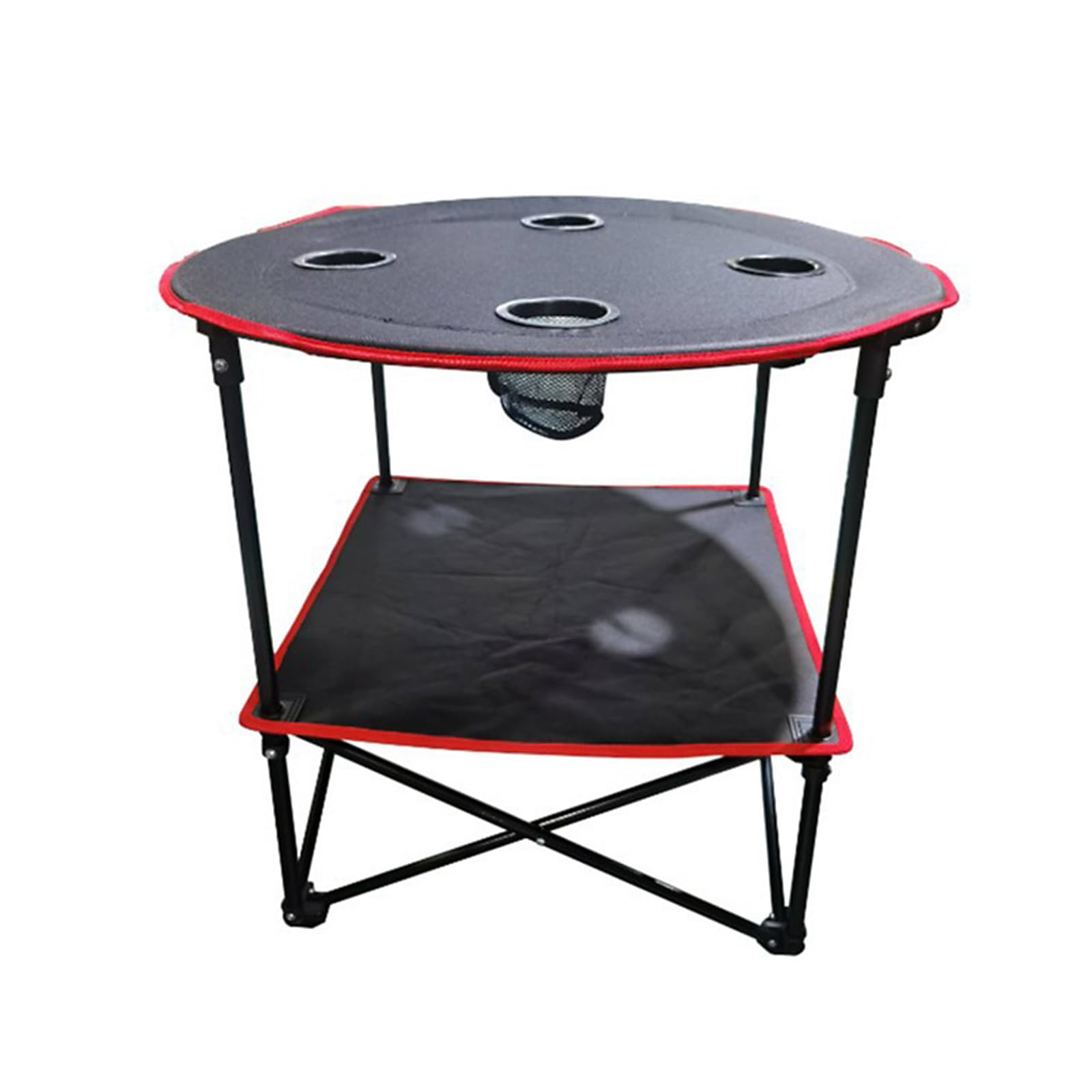 Tavolo da picnic con piano in tessuto Oxford, design pieghevole, ideale per viaggi, uso familiare, viaggi e campeggio, tavolo da picnic in spiaggia