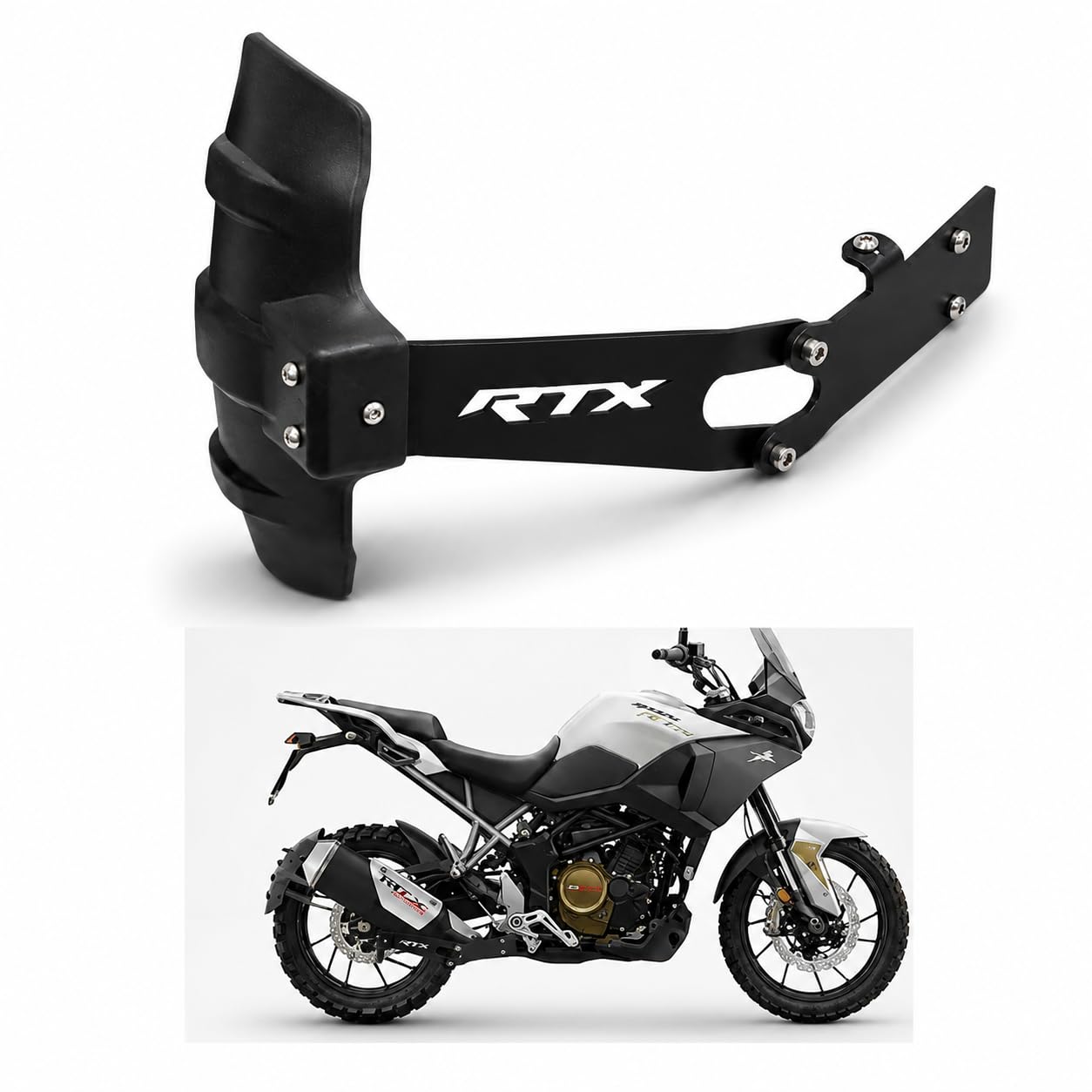 bike tyre hugger guard heavy duty quality compatible compatible with apache rtx 300