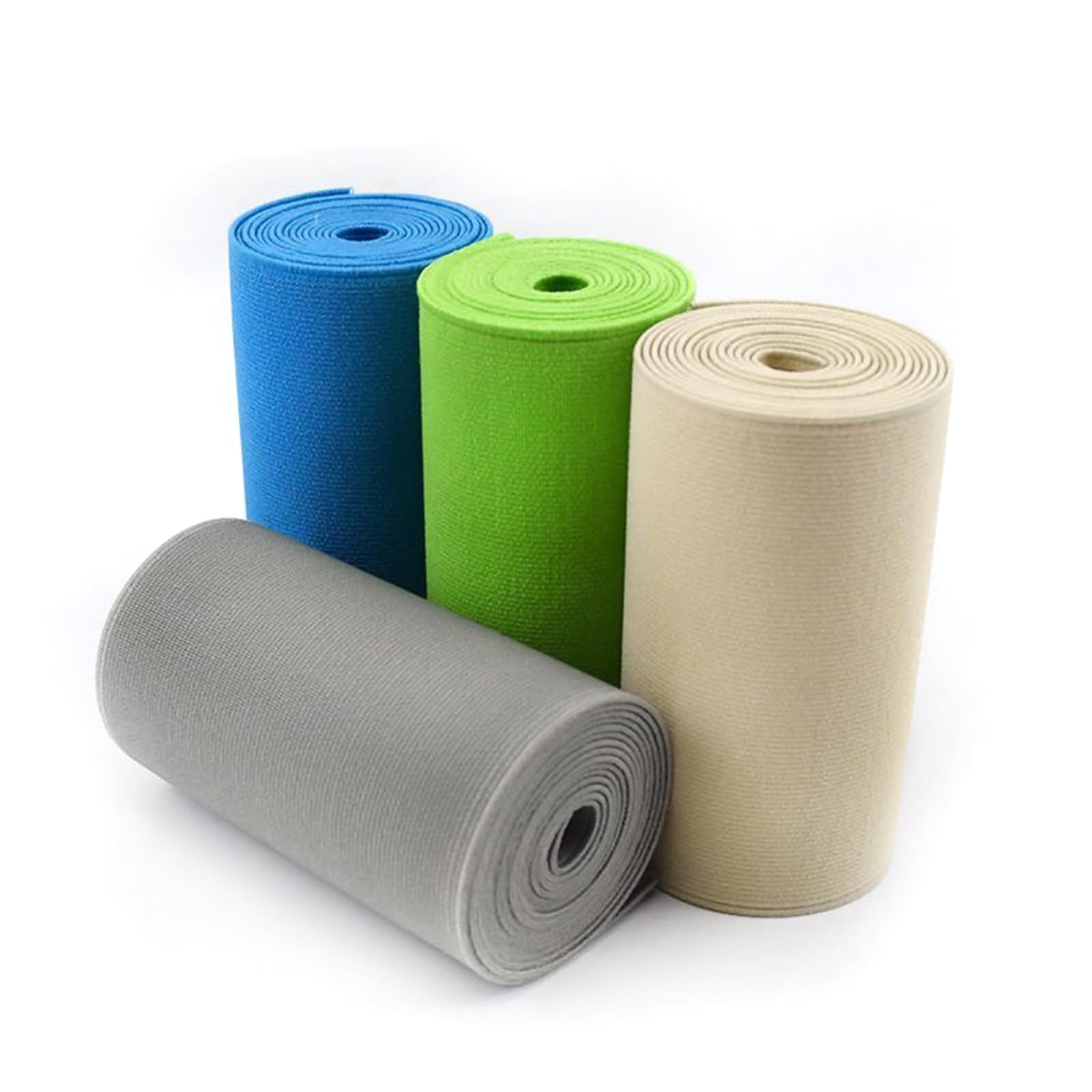 2 Metri 10cm di Larghezza Fascia Elastica Colore Elastico Largo Abbigliamento Elastici Tessitura Accessori per Cucire Fai da Te, Blu Navy, 10cm