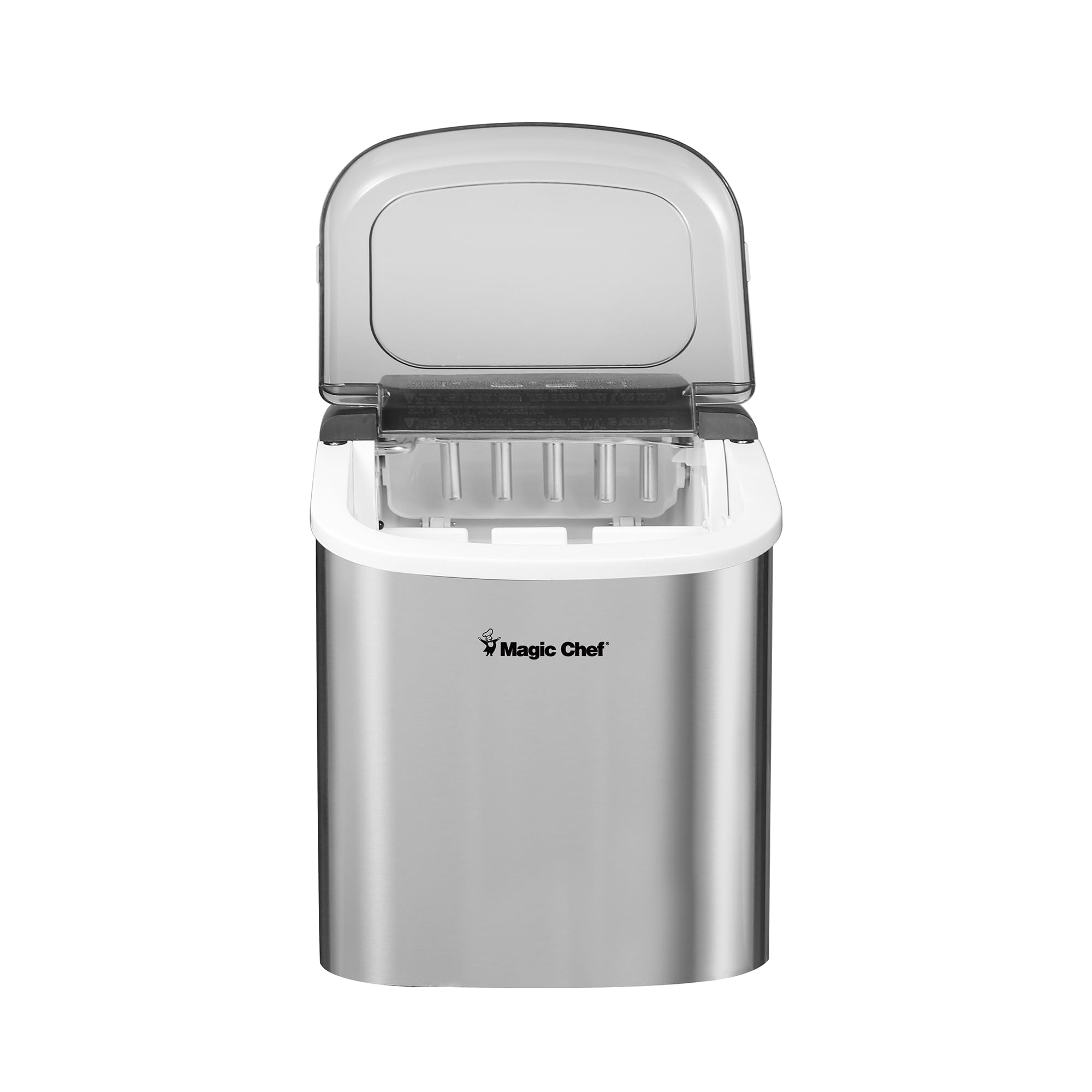 27 Lb. Portable Countertop Ice Maker In Stainless on Fridge.com - View 2