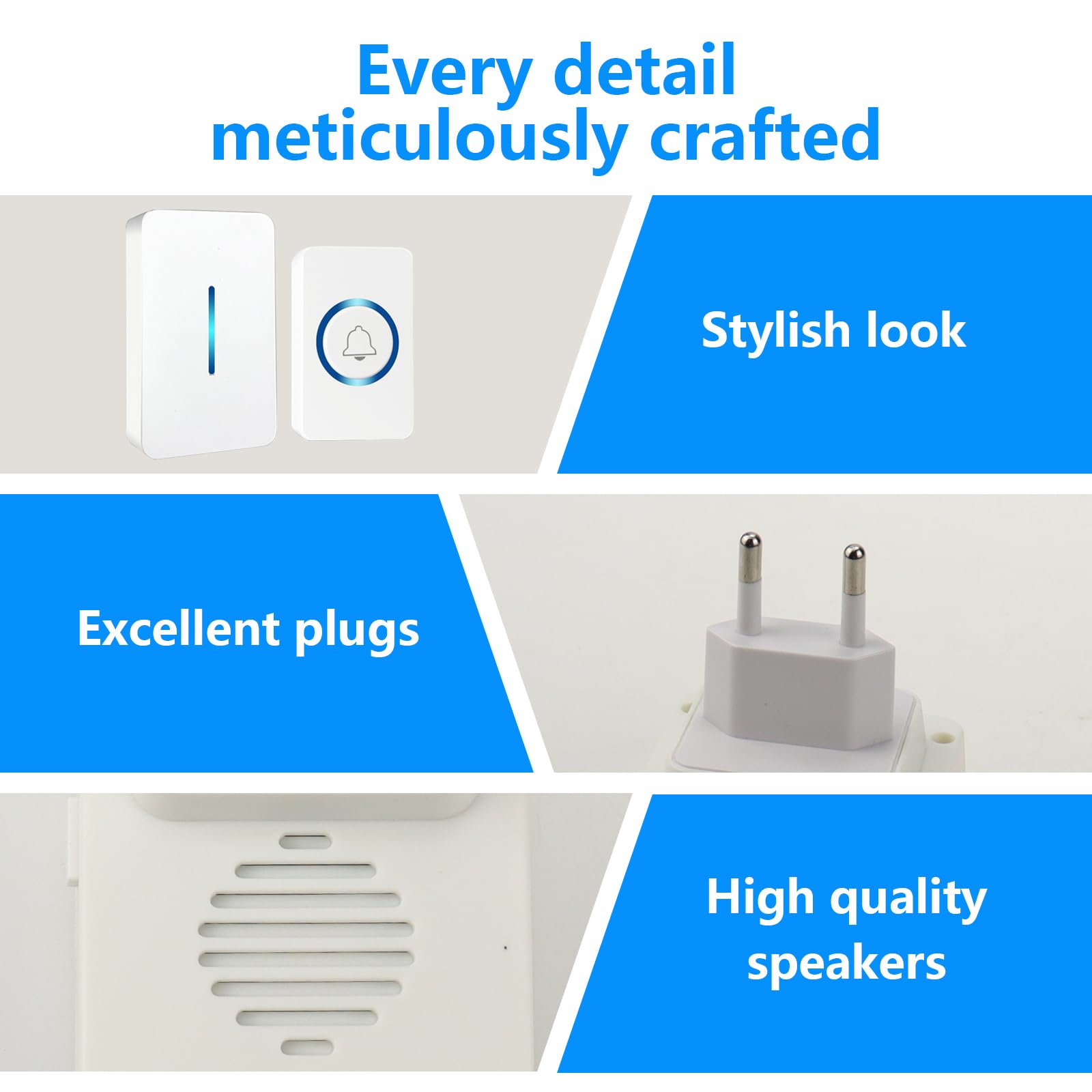 Campanello Senza Fili Intelligente Campanello Di - Foto 5