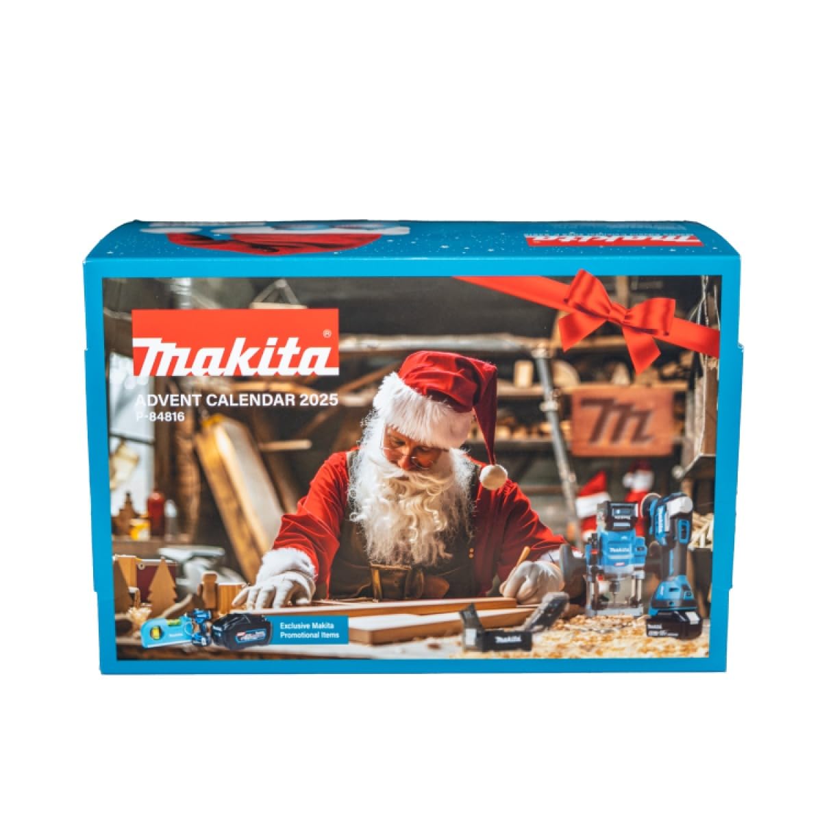 MAKITA Adventskalender 2025 Männer, mit 77-teilige Werkzeugset, Handwerkzeug Advent Kalender Werkzeug, Bohrer-Set, für Herren und Mann, Advent Calendar, Weihnachtskalender 2025 (WERT : 250€)