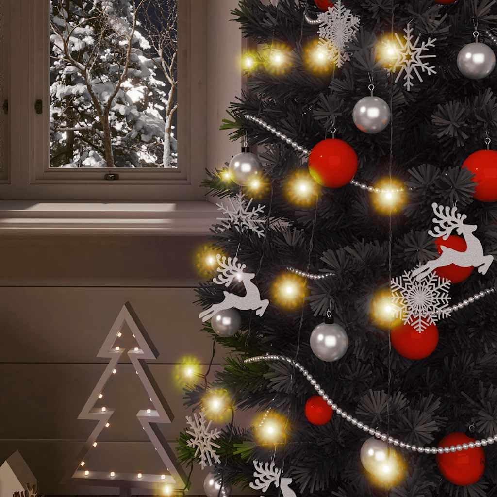 Genérico Tira de Luces solares LED 5 uds Blanco cálido Interior/Exterior,Casa y jardín,Decoración,Decoraciones Festivas y estacionales,Luces de Navidad-328951